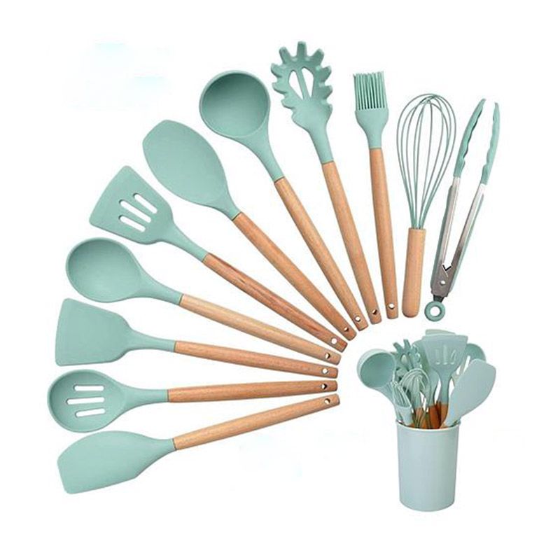Kitchen Silicone Cooking Tool Utensil Set - JM Variety Store